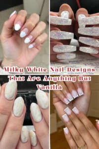 Milky White Nail Designs That Are Anything But Vanilla