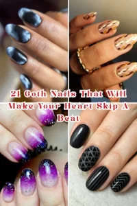 21 Goth Nails That Will Make Your Heart Skip A Beat