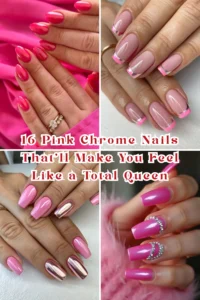 16 Pink Chrome Nails That’ll Make You Feel Like a Total Queen