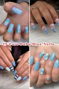 Cute Baby Blue Nails You’ll Obsess Over