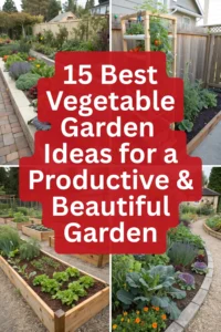 15 Best Vegetable Garden Ideas for a Productive & Beautiful Garden