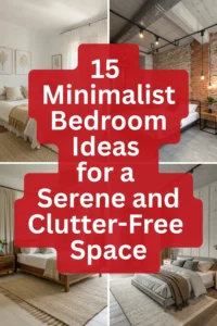 15 Minimalist Bedroom Ideas for a Serene and Clutter-Free Space