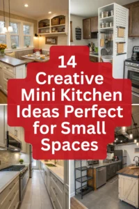 14 Creative Mini Kitchen Ideas Perfect for Small Spaces