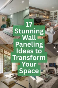 17 Stunning Wall Paneling Ideas to Transform Your Space