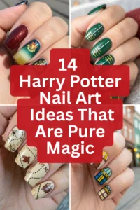14 Harry Potter Nail Art Ideas That Are Pure Magic