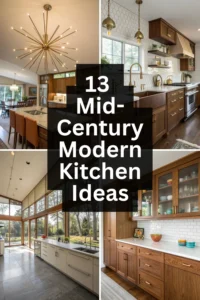 13 Mid-Century Modern Kitchen Ideas