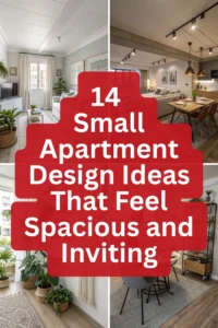 14 Small Apartment Design Ideas That Feel Spacious and Inviting