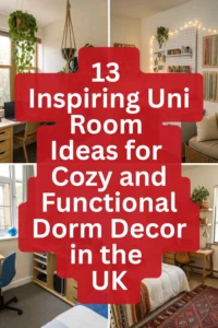 13 Inspiring University Room Ideas for Cozy and Functional Dorm Decor in the UK: Complete Student Guide