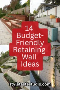 14 Budget-Friendly Retaining Wall Ideas to Refresh Your Yard