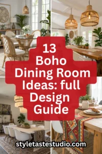 13 Boho Dining Room Ideas: Complete Design Guide