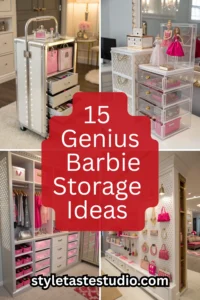 15 Genius Barbie Storage Ideas – Keep Dolls & Accessories Organized!