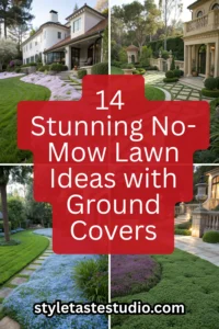 14 Stunning No-Mow Lawn Ideas with Ground Covers