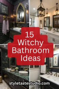 15 Witchy Bathroom Ideas That Bring Enchanting Vibes Into Your Home