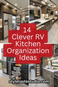 14 Clever RV Kitchen Organization Ideas for a Neat, Functional Space