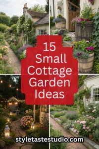 15 Small Cottage Garden Ideas for Charming, Lush Outdoor Spaces