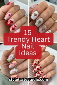 15 Trendy Heart Nail Ideas You’ll Want to Try ASAP