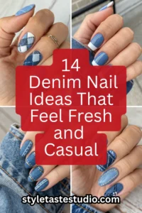 14 Denim Nail Ideas That Feel Fresh and Casual