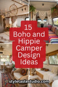 15 Boho and Hippie Camper Design Ideas for a Cozy, Free-Spirited Road Life