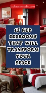 15 Red Bedrooms That Will Transform Your Space