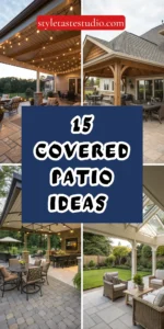 15 Covered Patio Ideas to Create a Comfortable Outdoor Retreat