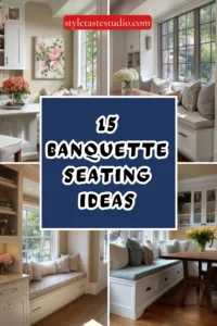 15 Banquette Seating Ideas With Hidden Storage