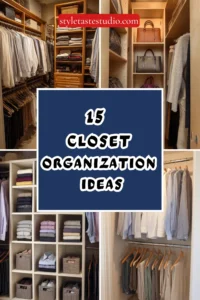 15 Closet Organization Ideas That Look Custom
