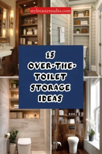 15 Over-the-Toilet Storage Ideas That Look Built-In
