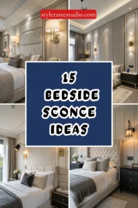 15 Bedside Sconce Ideas to Free Up Nightstand Space
