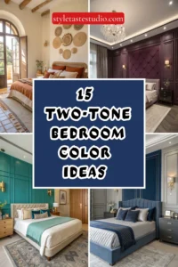 15 Two-Tone Bedroom Color Ideas That Feel Designer