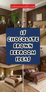 15 Chocolate Brown Bedroom Ideas for a Warm and Luxurious Space