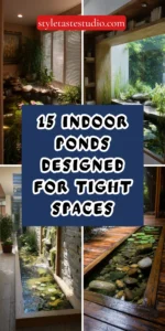 15 Indoor Ponds Designed for Tight Spaces