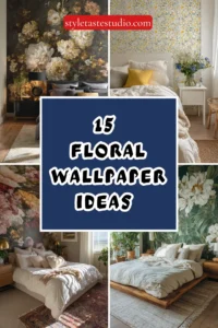 15 Floral Wallpaper Ideas to Brighten Your Room