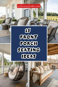 15 Front Porch Seating Ideas for a Welcoming Outdoor Space