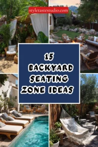 15 Backyard Seating Zone Ideas for Entertaining