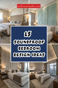 15 Soundproof Bedroom Design Ideas for Better Sleep
