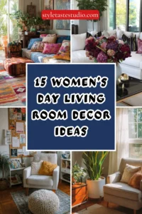 15 Women’s Day Living Room Decor Ideas to Celebrate Strength and Style