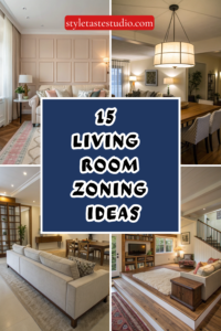 15 Living Room Zoning Ideas for Open-Concept Homes