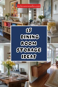 15 Dining Room Storage Ideas That Look Like Decor
