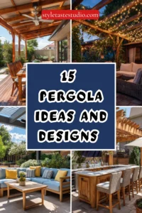 15 Pergola Ideas and Designs for Every Outdoor Space