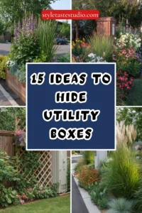 15 Landscaping Ideas to Hide Utility Boxes