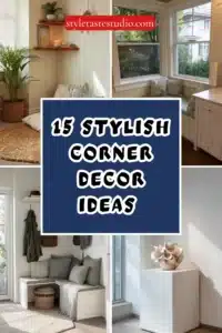 15 Stylish Corner Decor Ideas That Transform Blank Areas