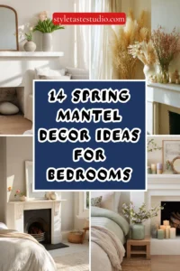 14 Spring Mantel Decor Ideas for Bedrooms