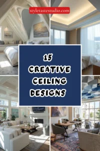 15 Creative Ceiling Designs That Add Architectural Interest