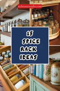 15 Spice Rack Ideas for an Organized and Beautiful Kitchen