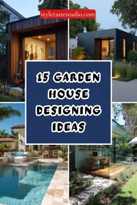 15 Fantastic Garden House Designing Ideas for Your Backyard