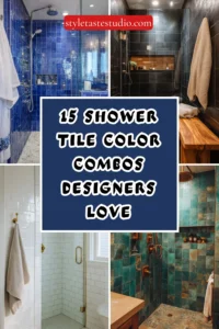 15 Shower Tile Color Combos Designers Love