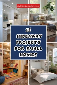 15 Hideaway Projects for Small Homes