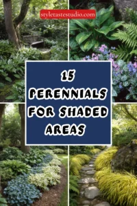 15 Perennials for Shaded Areas in Small Gardens