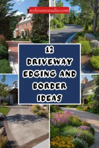 12 Driveway Edging and Border Ideas That Make Your Home Look Like a Stadium VIP Entrance