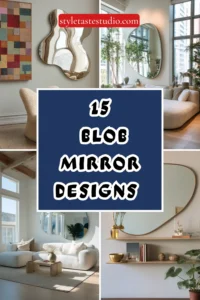 15 Blob Mirror Designs for Modern Interiors